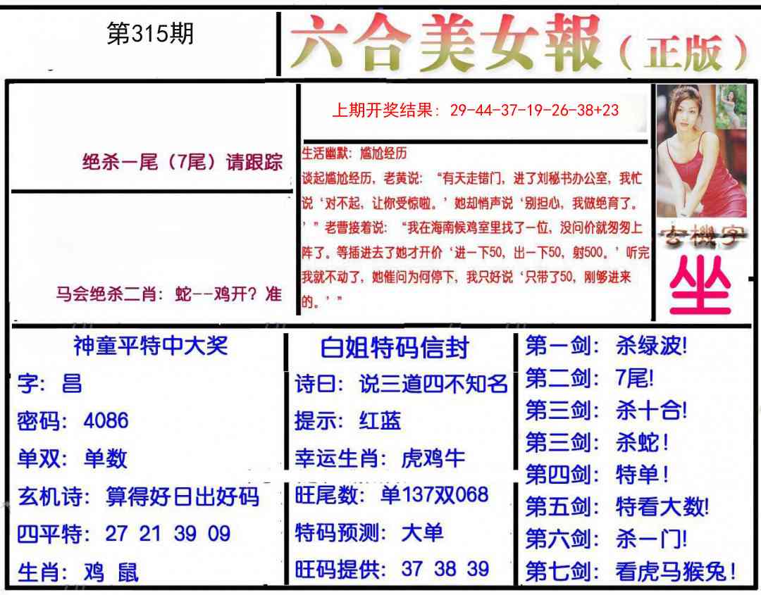 315期美女报[图]