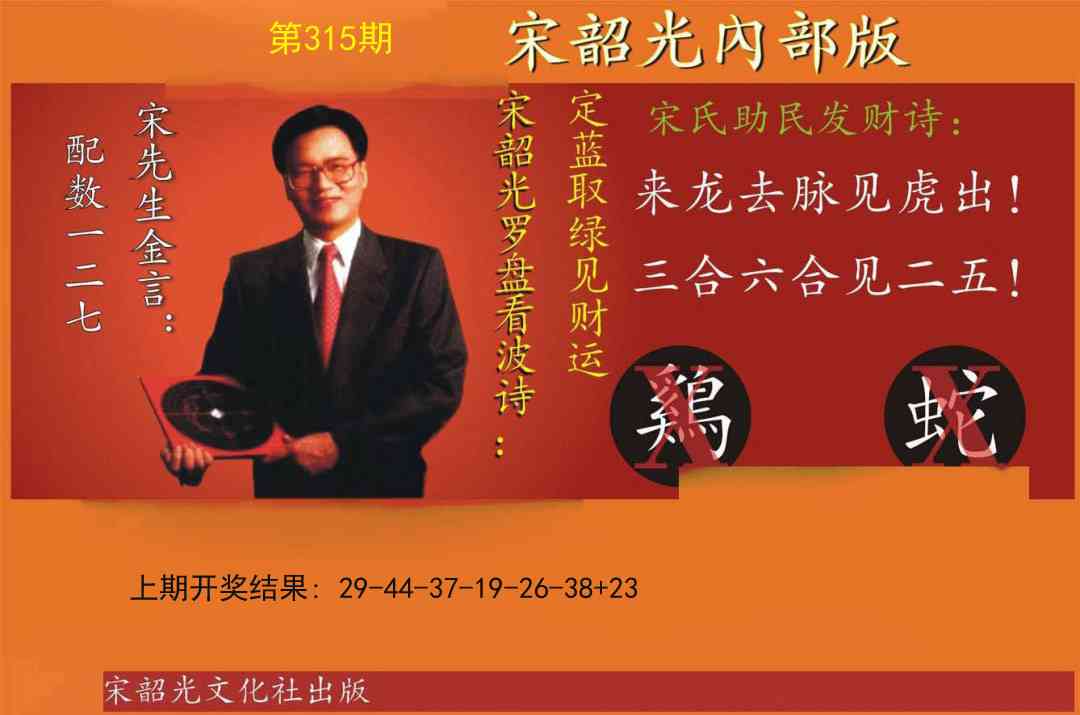 315期宋韶光内部版[图]