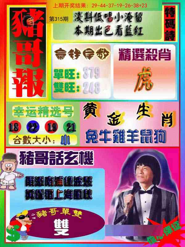 315期猪哥报[图]