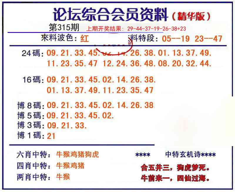 315期综合会员资料[图]