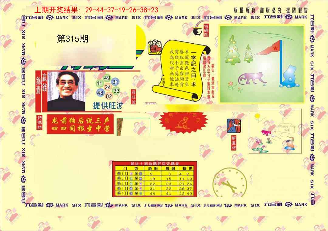 315期特码王[图]