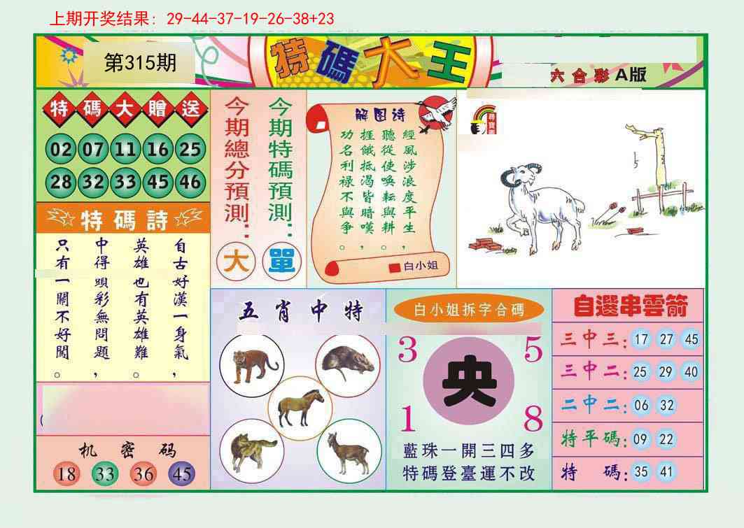 315期特码大王A[图]