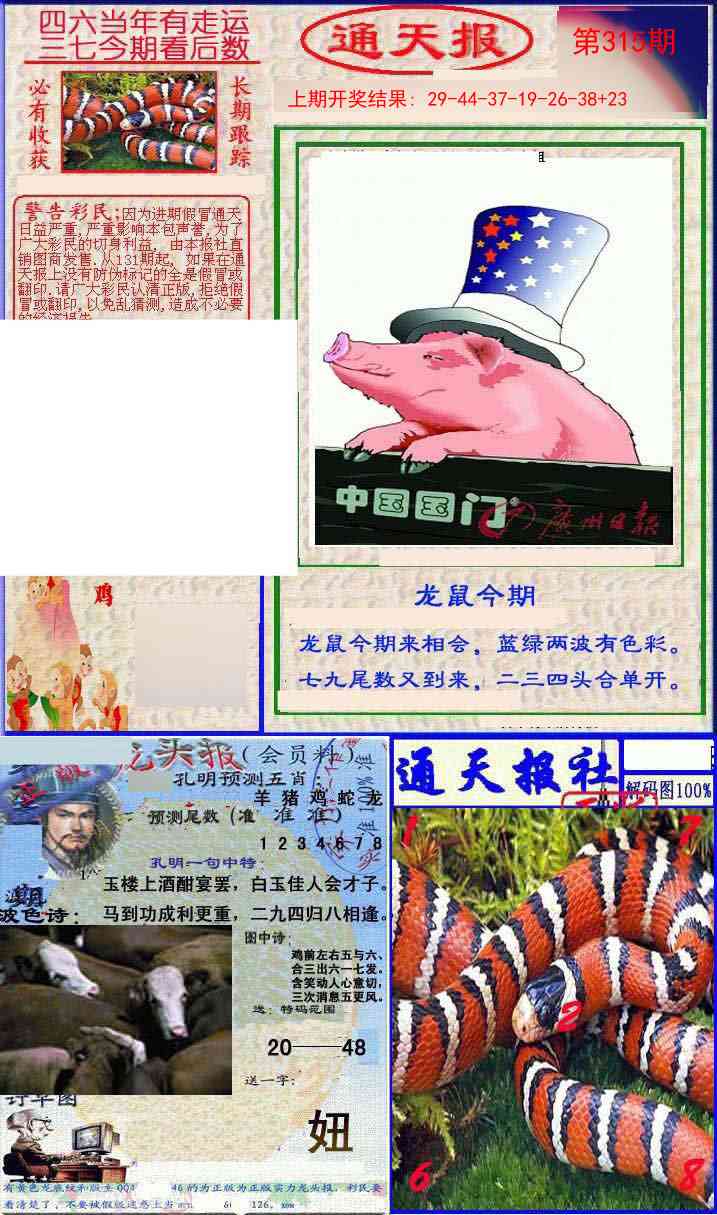 315期实力通天报[图]