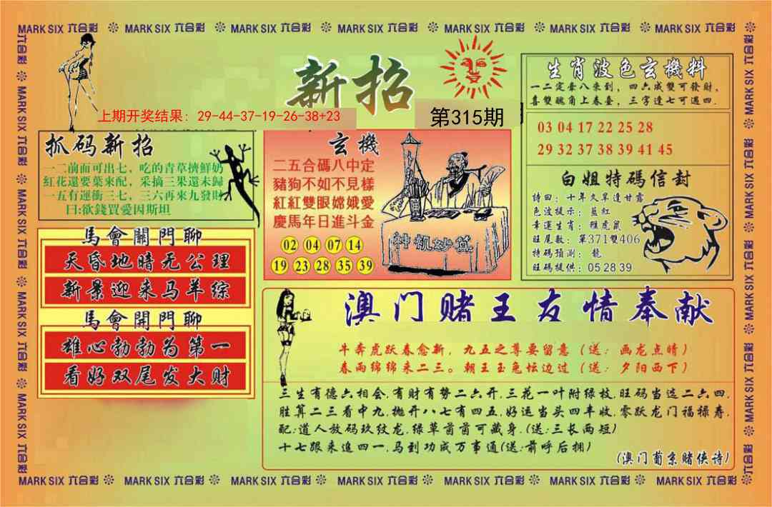 315期新招[图]
